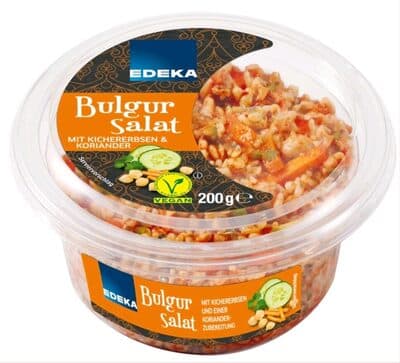Bulgursalat mit Kichererbsen