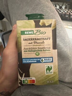 Bio Sauerkrautsaft Mit Meersalz Direktsaft Aus Bio Sauerkraut