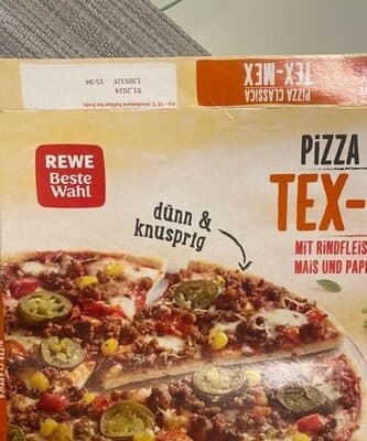 Tex Max pizza