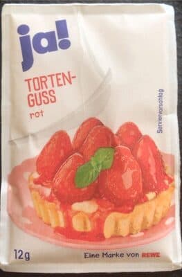Tortenguss rot