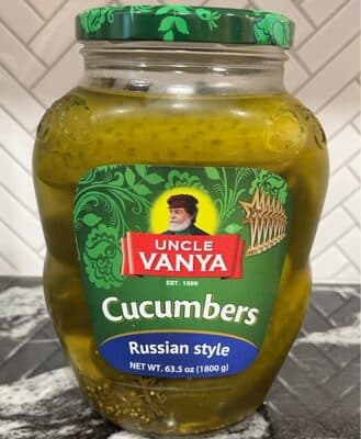 Russian Style Cucumbers