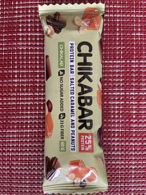 Chikabar Salted Caramel and Peanut