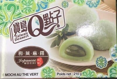 Mochi au th vert