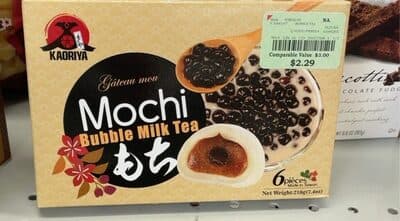 Mochi bubble milk tea