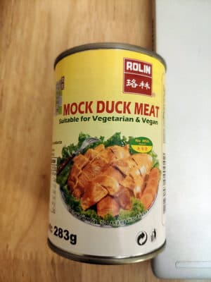 Mock duck meat