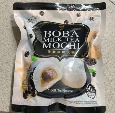 Boba Milk Tea Mochi