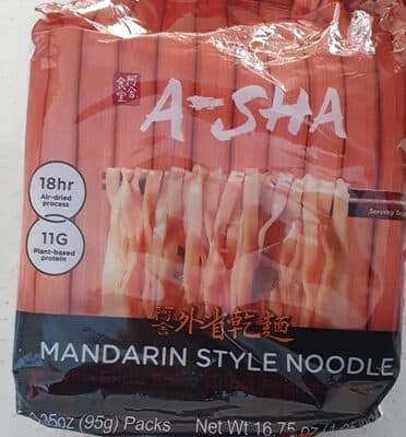 Mandarin Style Noodles