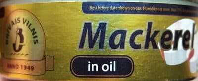 Mackerel in oil