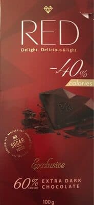 No Sugar Added 60% Cocoa Extra Dark Chocolate