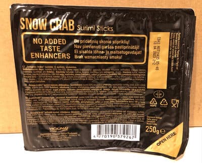 Snow crab - Surimi sticks