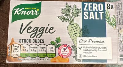 Veggie zero salt