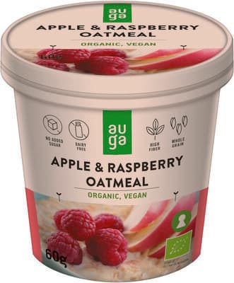Apple & Raspberry Oatmeal