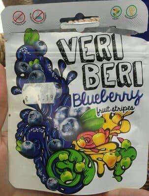 Blueberry Fruit Stripes