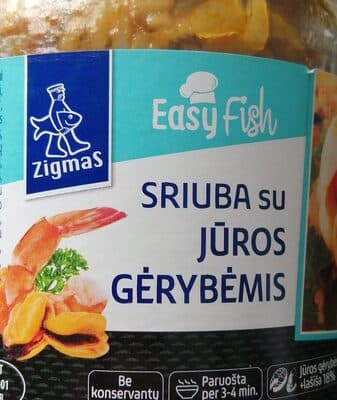 Soup with Seafood