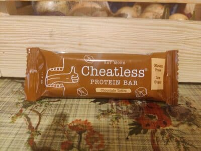 Cheatless protein bar (chocolate toffee)