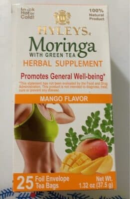 Moringa With Green Tea - Mango Flavor