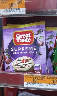 Great Taste Supreme Black Forest Latte