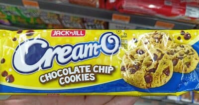 Cream O chocolate chip cookie