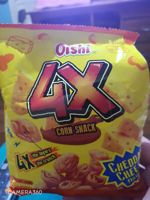 Oishi Corn Snack - Cheddar Flavor