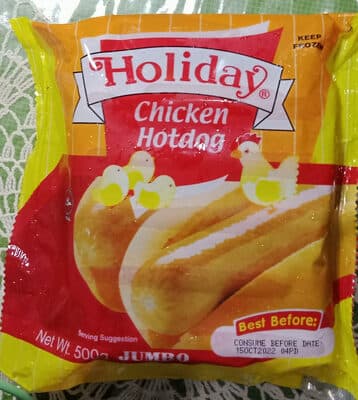 Holiday Chicken Hotdog