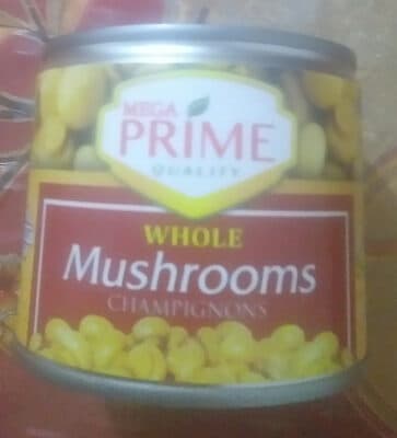 Mega Prime Quality Whole Mushrooms Champignons