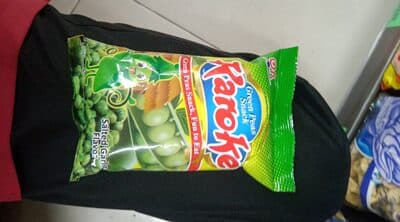 karoke green peas snack
