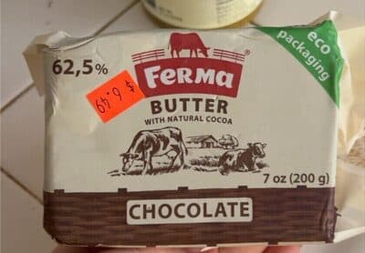 Chocolate butter