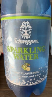 Sparkling Water Lime Flavoured