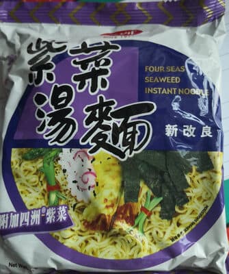 Four seas seaweed instant noodle