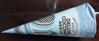 Deluxe Coconut Ice-Cream Cone