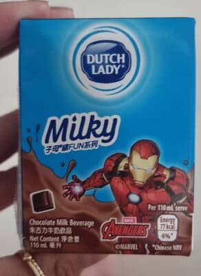 Chocolate milk beverage
