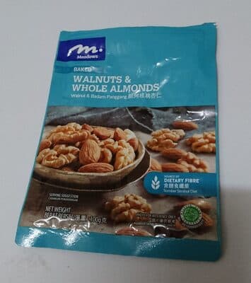 Baked Walnuts & Whole Almonds