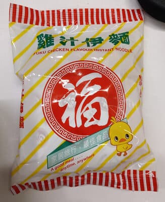 Fried chicken flavour instant noodle