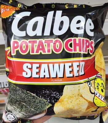 Calbee Potato Chips Seaweed