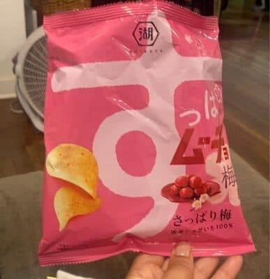 Umeboshi potato chips