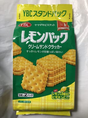YBC Lemon Cream Sand Crackers