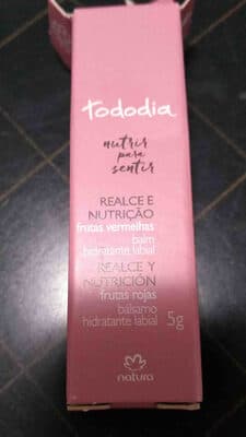 Balsamo Hidratante Labial Frutas Rojas
