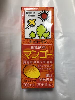 Soymilk Mango Flavoured