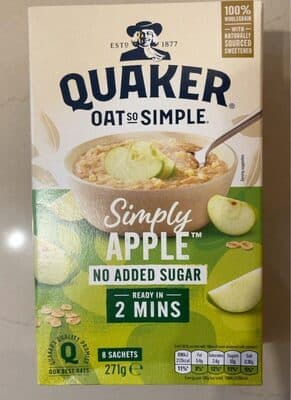 Oat So Simple Simply Apple