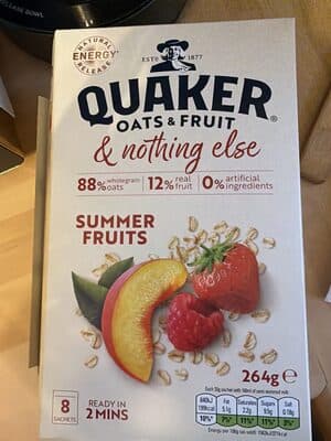 Quaker Oats & Fruit