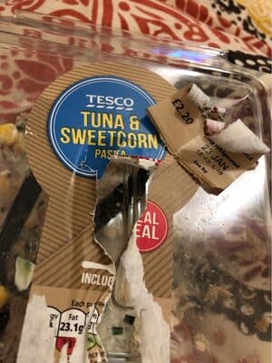 tuna & sweetcorn pasta