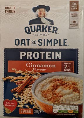 Oat so Simple Protein Cinnamon