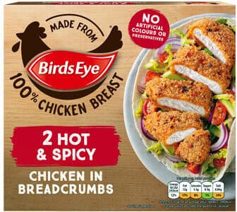 Birds Eye Hot And Spicy Chicken