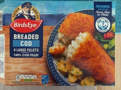 Birds Eye Breaded Cod