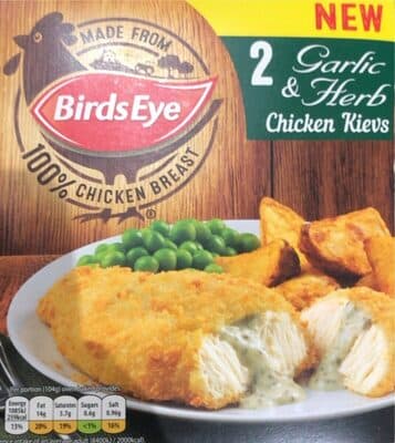 Garlic and Herb Chicken Kiev