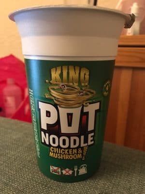 Pot Noodle King Chicken And Mushroom