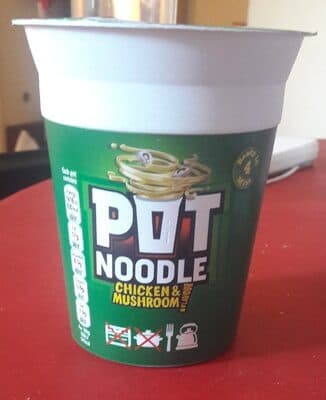 Pot Noodle Chicken & Mushroon