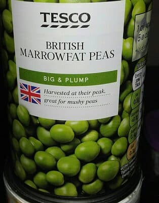tesco british marrowfat pesa