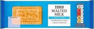 Tesco Malted Milk Biscuits