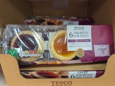 Tesco Assorted Jam Tarts